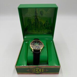 Wicked Movie Emerald City Wrist Watch Universal Studios Accutime Wizard of Oz